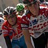 Frank and Andy Schleck during the Giro di Lombardia 2005
